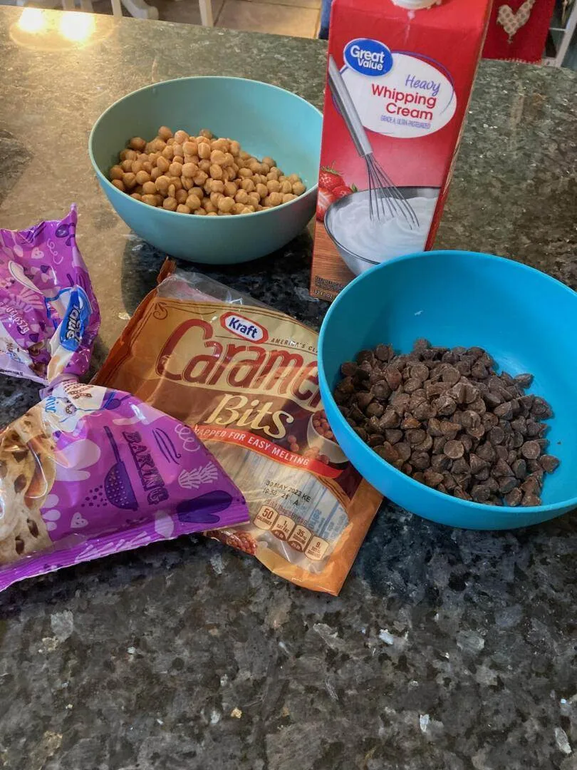 Easy Twix Cookies from scratch from Out of the Box Baking.com