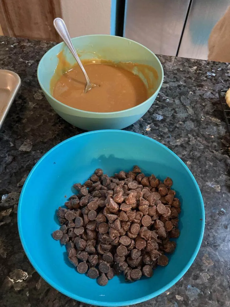 Easy Twix Cookies from scratch from Out of the Box Baking.com