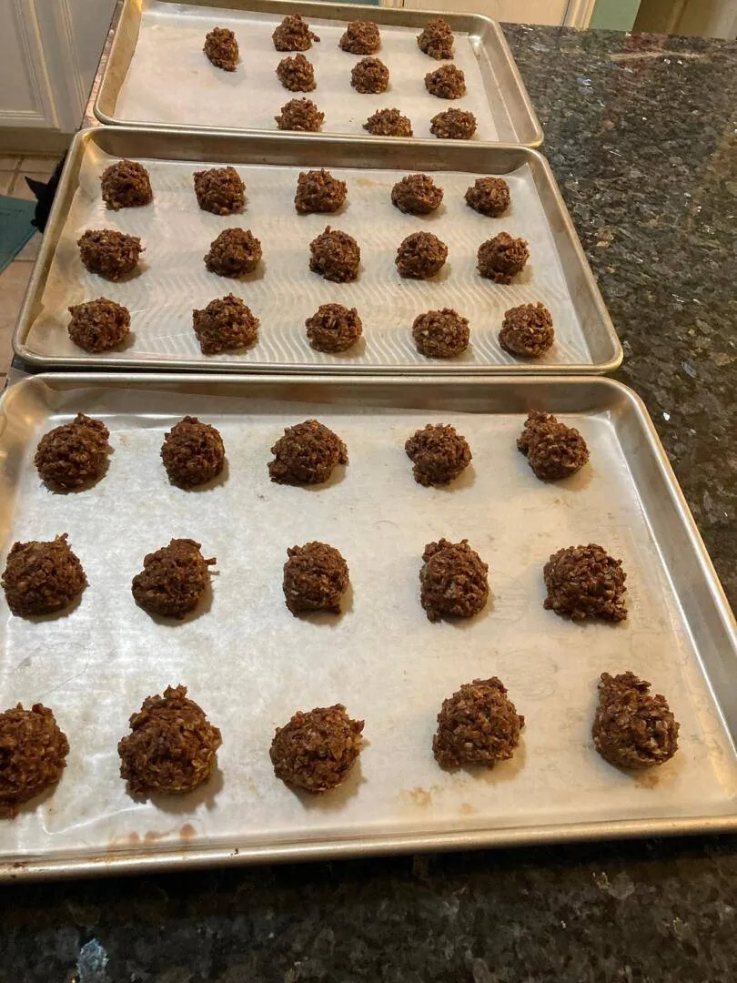 No-Bake Chocolate Oatmeal Cookies from Out of the Box Baking.com