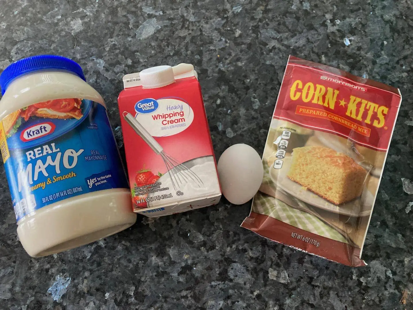 Southern Cornbread with Whipping Cream from Out of the Box Baking.com