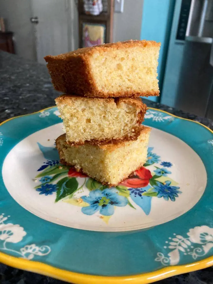 Southern Cornbread with Whipping Cream from Out of the Box Baking.com