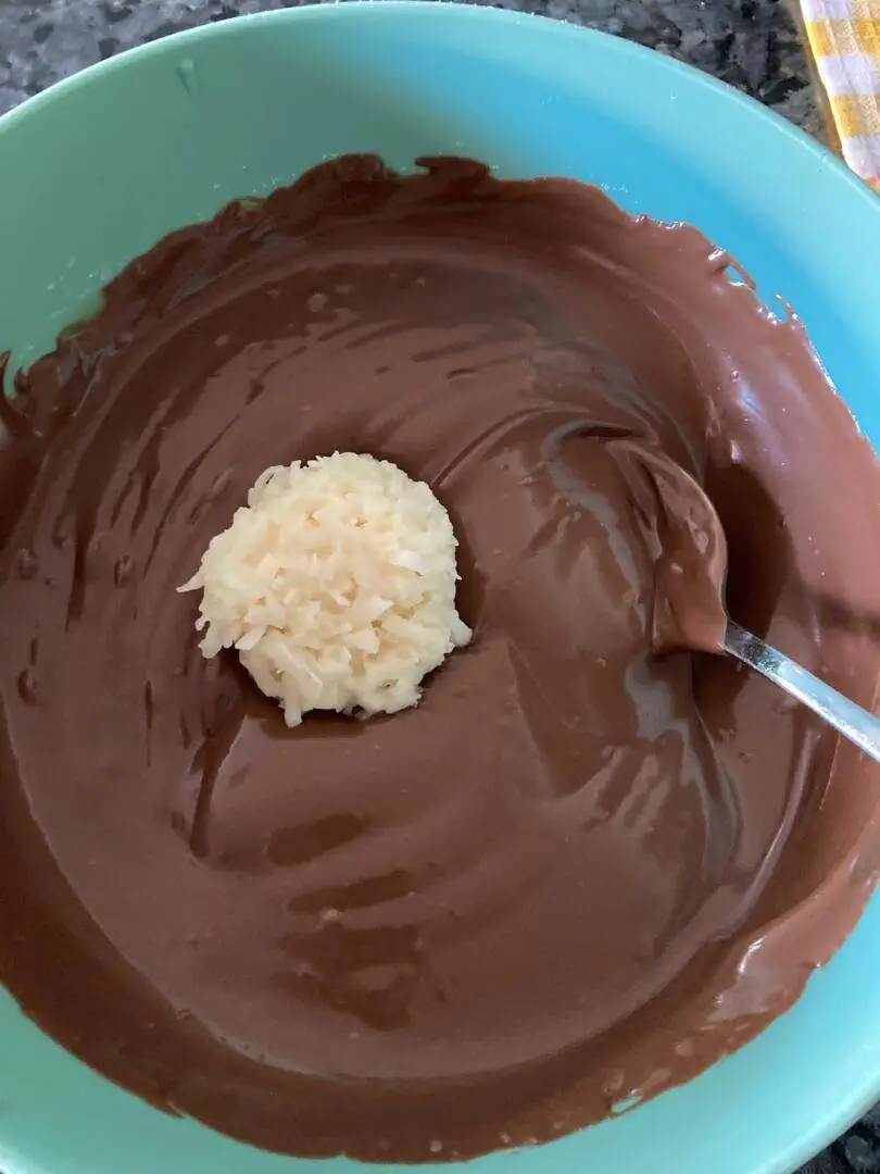 Easy Chocolate Coconut Balls from Out of the Box Baking.com