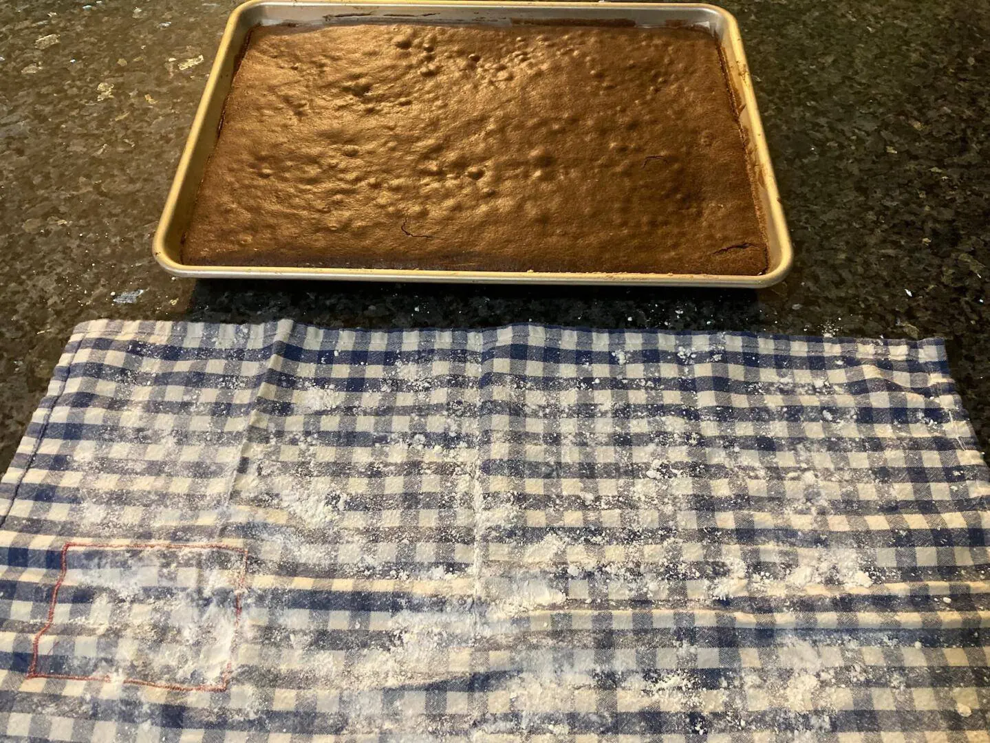 Holiday Yule log Cake from Out of the Box Baking.com