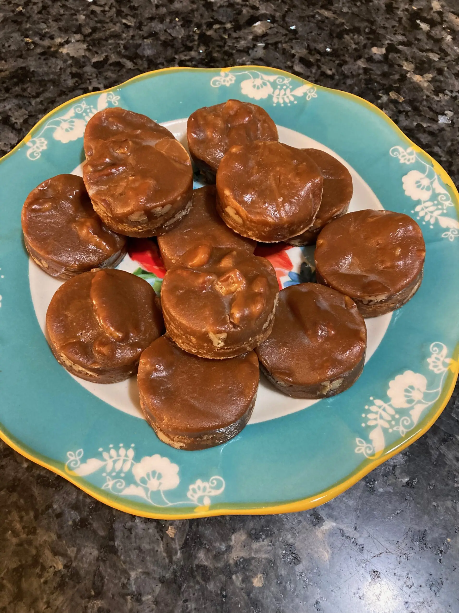 Easy Caramel Pecan Pralines from Out of the Box Baking.com