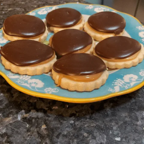 Easy Twix Cookies from Scratch