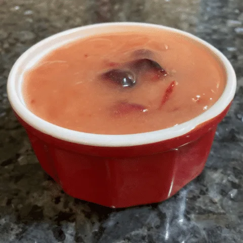 Cranberry Creamsicle Pudding