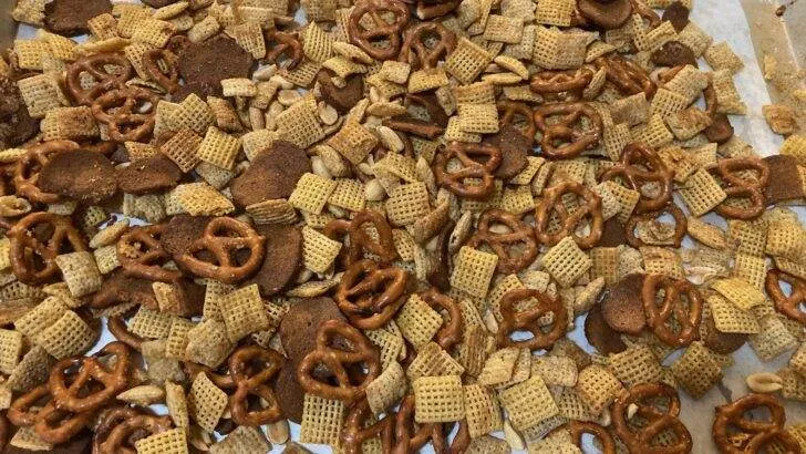 Oven-Baked Chex Mix from Out of the Box Baking.com