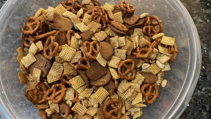Oven-Baked Chex Mix from Out of the Box Baking.com