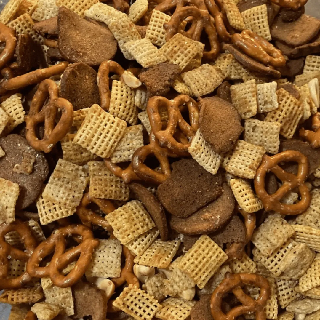OvenBaked Chex Mix (Delicious Homemade Party Mix) Out of the Box Baking