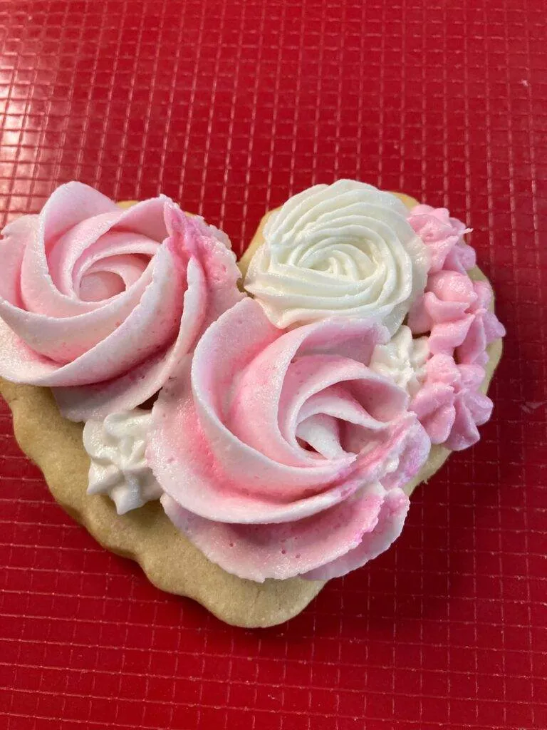 How to decorate Valentine Heart Cookies from Out of the Box Baking.com