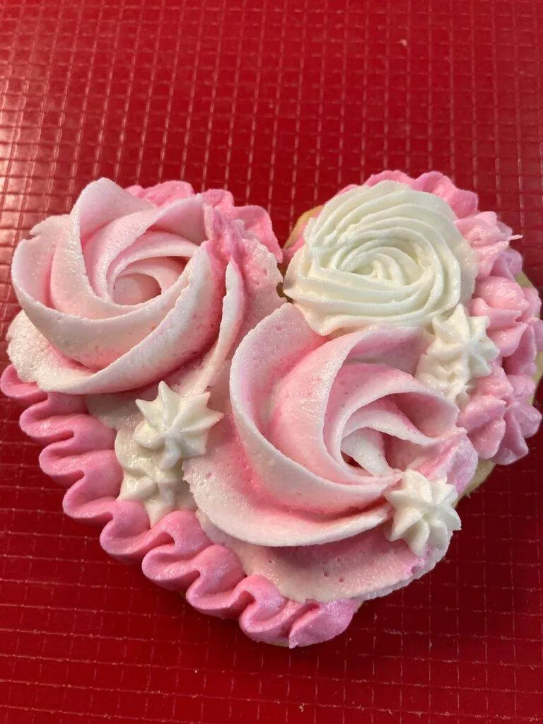 How to decorate Valentine Heart Cookies from Out of the Box Baking.com