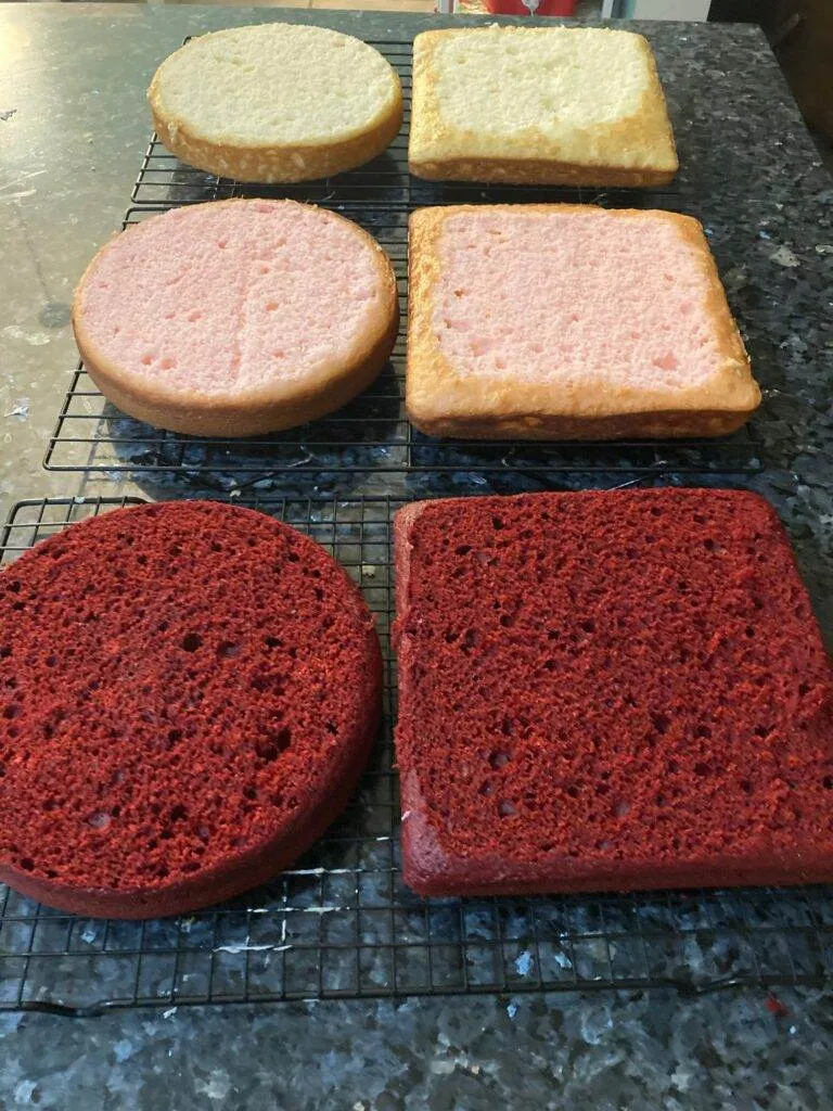 Heart Shaped Cake without a Heart Pan from Out of the Box Baking.com