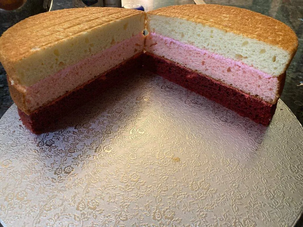 Heart Shaped Cake without a Heart Pan from Out of the Box Baking.com