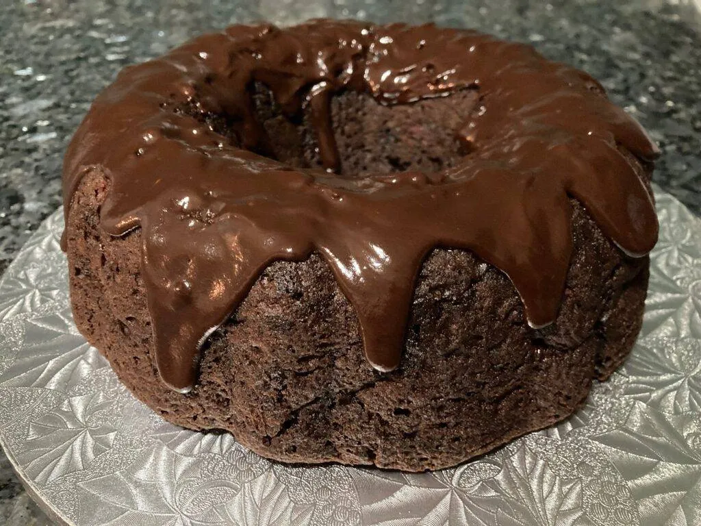 Easy Black Forest Bundt Cake from Out of the Box Baking.com