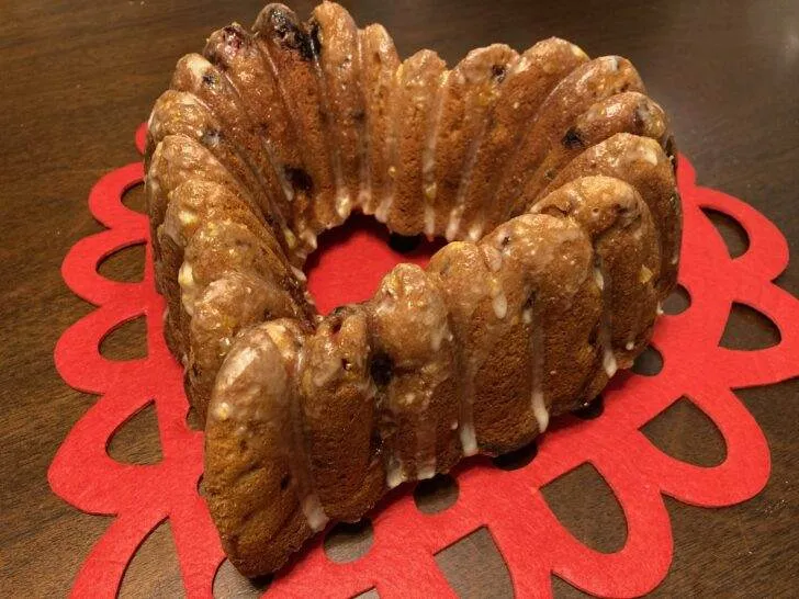 Orange Raspberry Pound Cake Recipe from Out of the Box Baking.com