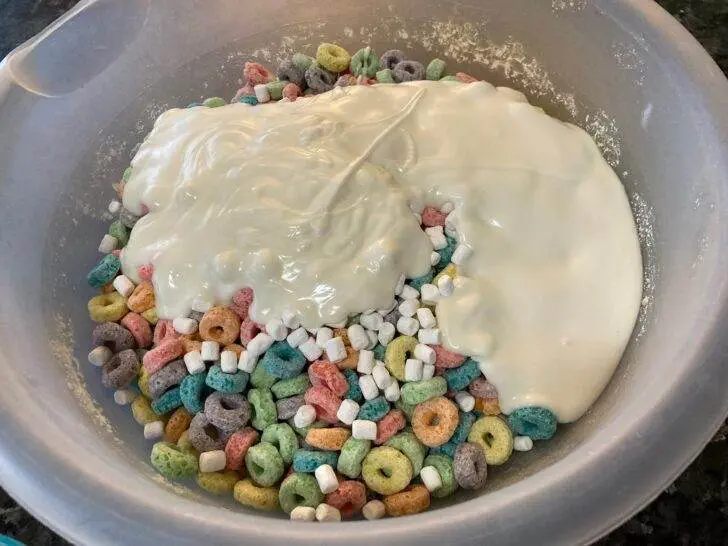 Fruit Loop Puppy Chow from Out of the Box Baking.com