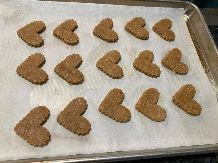Easy Peanut Butter Dog Treats from Out of the Box Baking.com