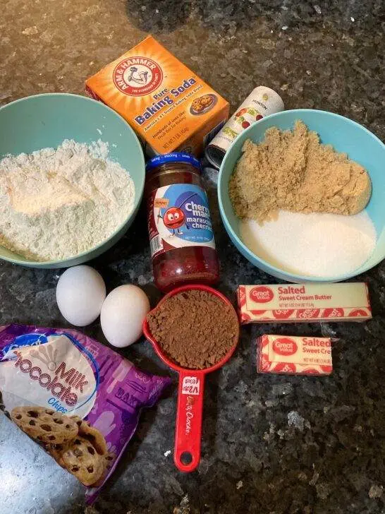 Double Dark Chocolate Cherry Cookies from Out of the Box Baking.com