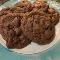 Double Dark Chocolate Cherry Cookies