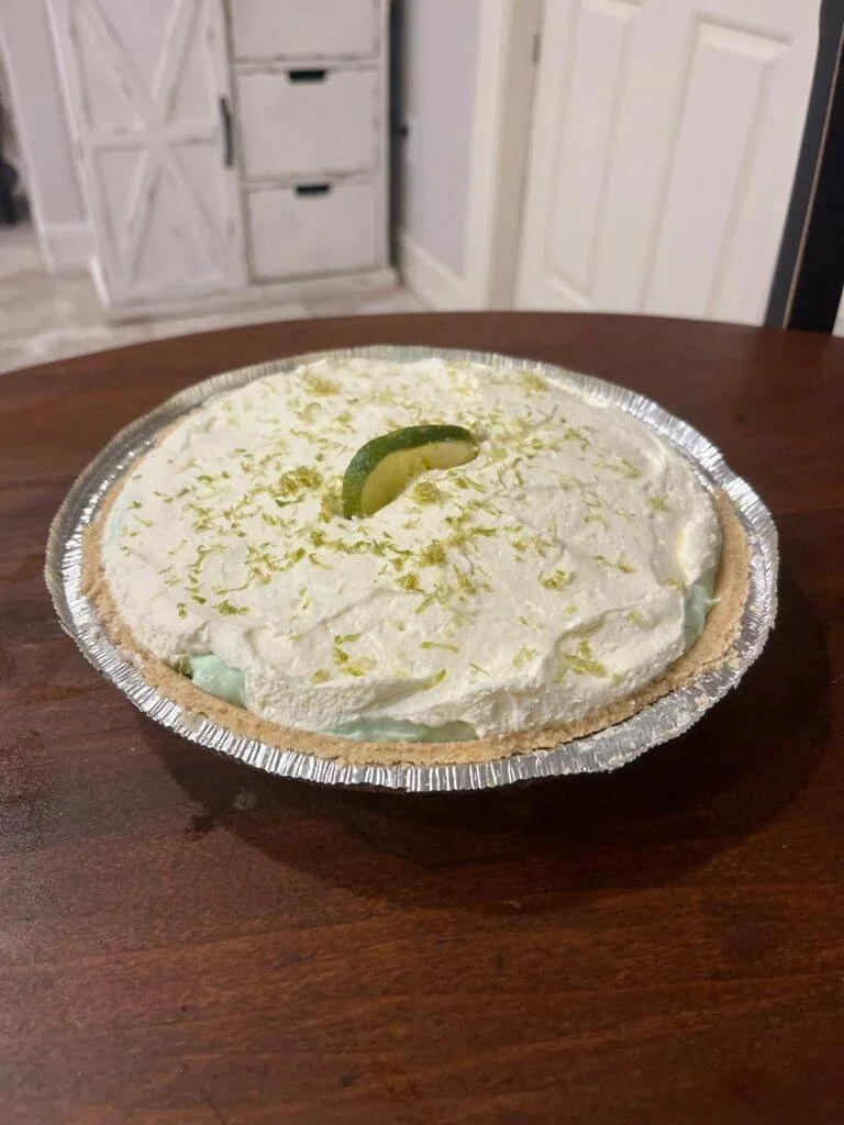 Easy No Bake Key Lime Pie from Out of the Box Baking.com