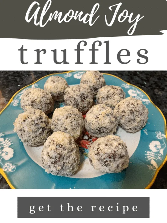 Easy Almond Joy Truffles from Out of the Box Baking.com
