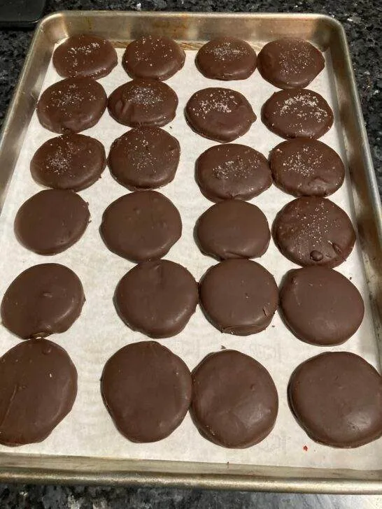 Copycat Peppermint Patties from Out of the Box Baking.com