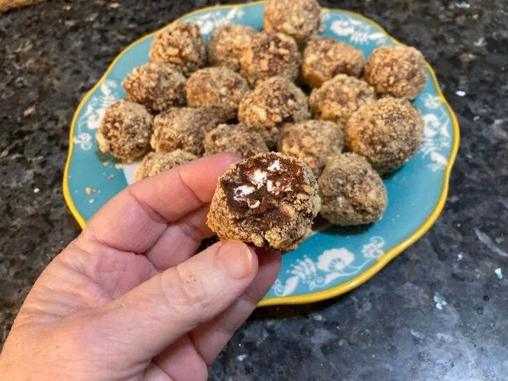 Easy S'Mores Truffles from Out of the Box Baking.com