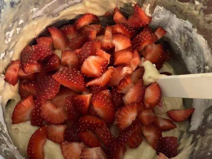 Strawberry Banana Bread with Coconut from Out of the Box Baking.com