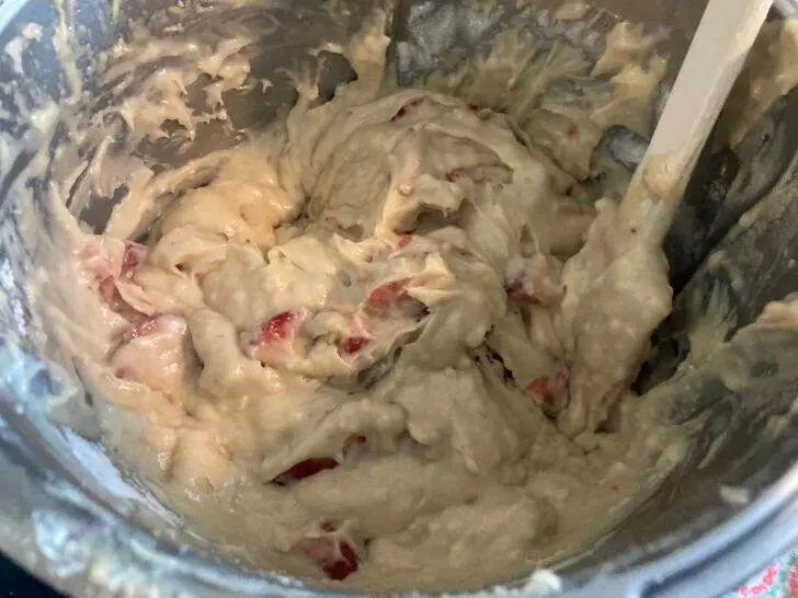 Strawberry Banana Bread with Coconut from Out of the Box Baking.com