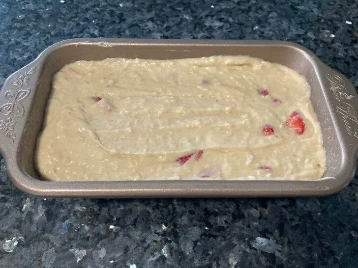 Strawberry Banana Bread with Coconut from Out of the Box Baking.com