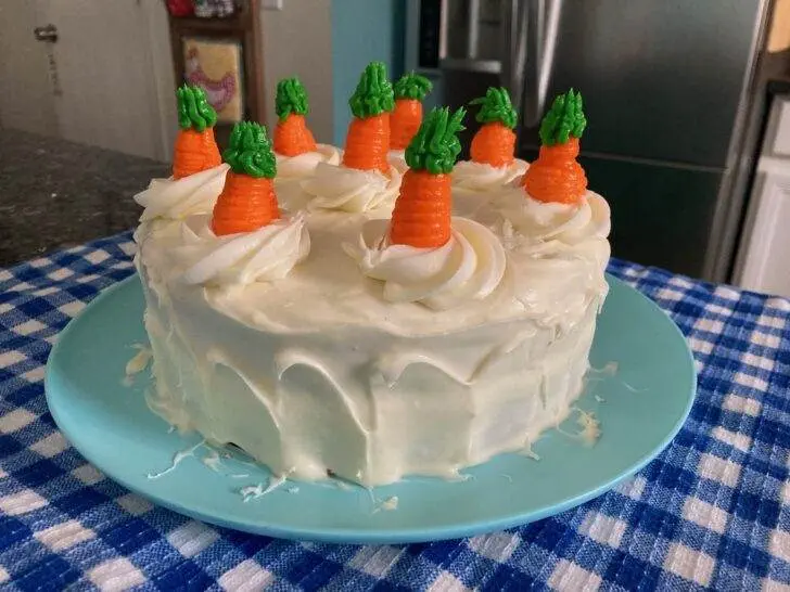 Aloha Carrot Cake from Scratch (from Out of the Box Baking.com)