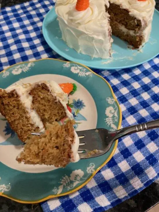 Aloha Carrot Cake from Scratch (from Out of the Box Baking.com)