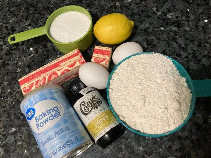 Lemon Pound Cake Cookies from Out of the Box Baking.com