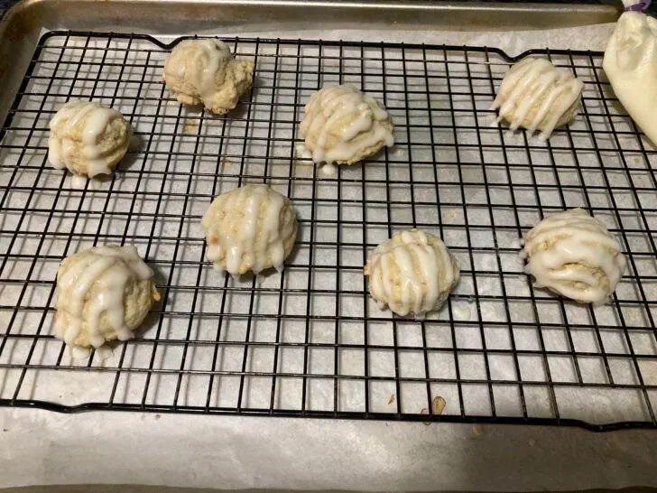 Lemon Pound Cake Cookies from Out of the Box Baking.com