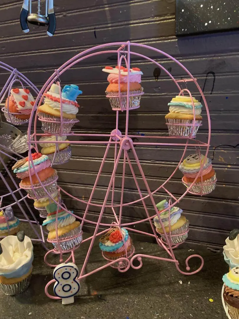 Alice in Wonderland Cookies and Cupcakes from Out of the Box Baking.com