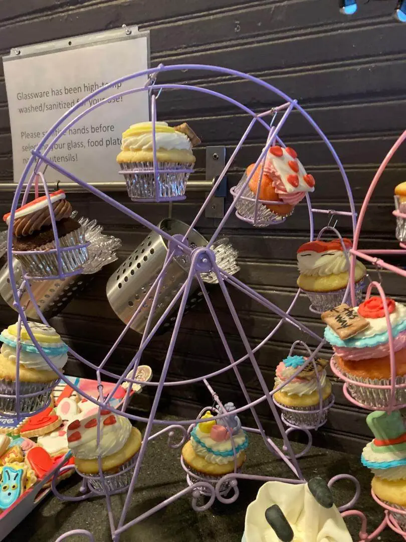 Alice in Wonderland Cookies and Cupcakes from Out of the Box Baking.com