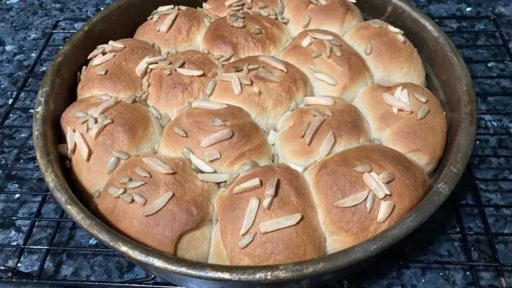 Easy Honeycomb Buns from Out of the Box Baking.com