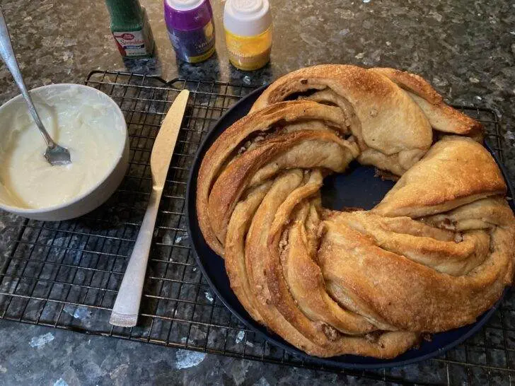 King Cake from Out of the Box Baking.com