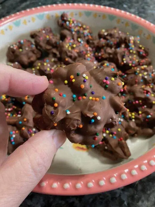 Chocolate Covered Peanuts from Out of the Box Baking.com