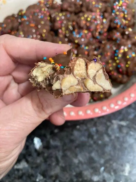 Chocolate Covered Peanuts from Out of the Box Baking.com