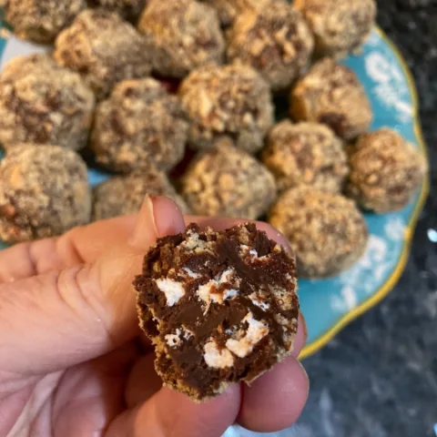 Easy S'Mores Truffles
