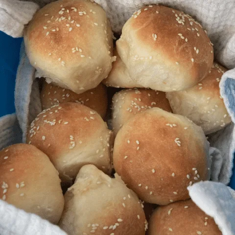 Soft Butter Rolls from Scratch
