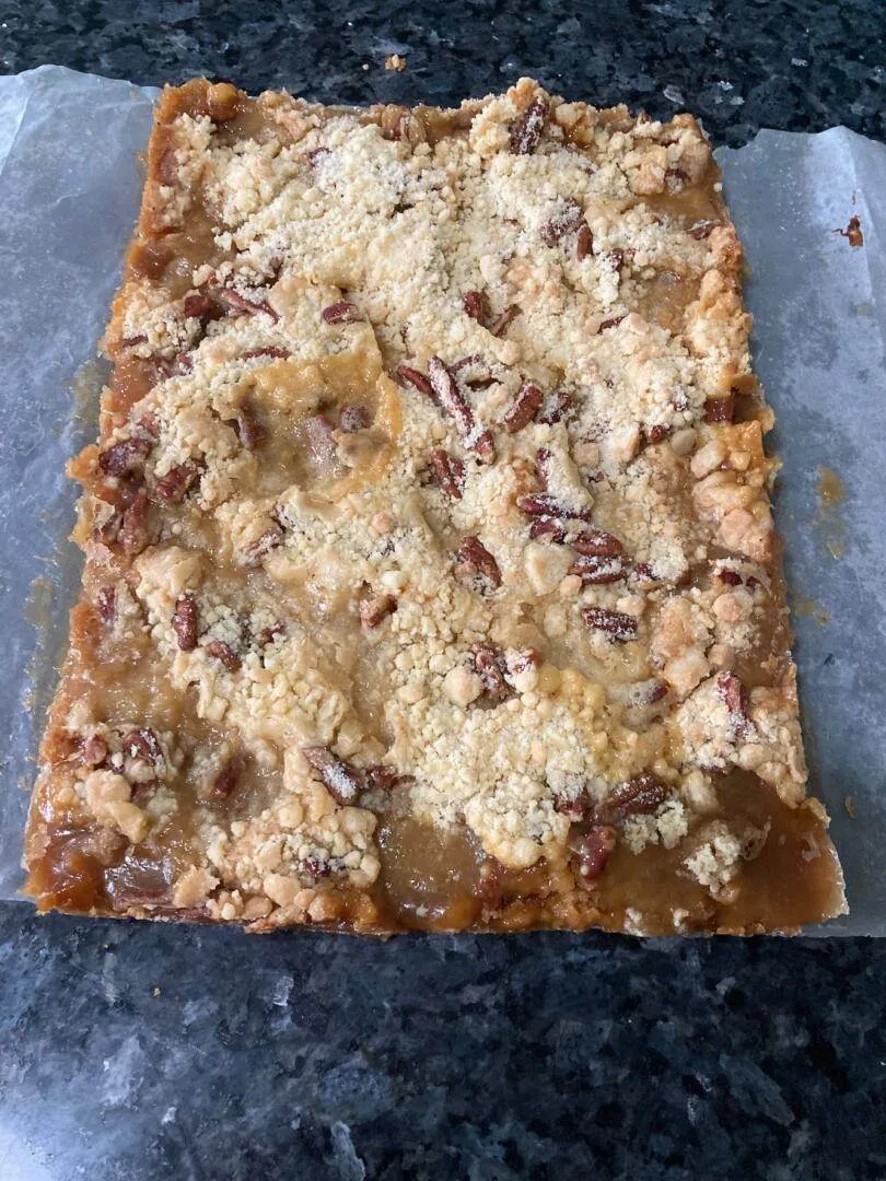 Easy Bananas Foster Bars Out of the Box Baking