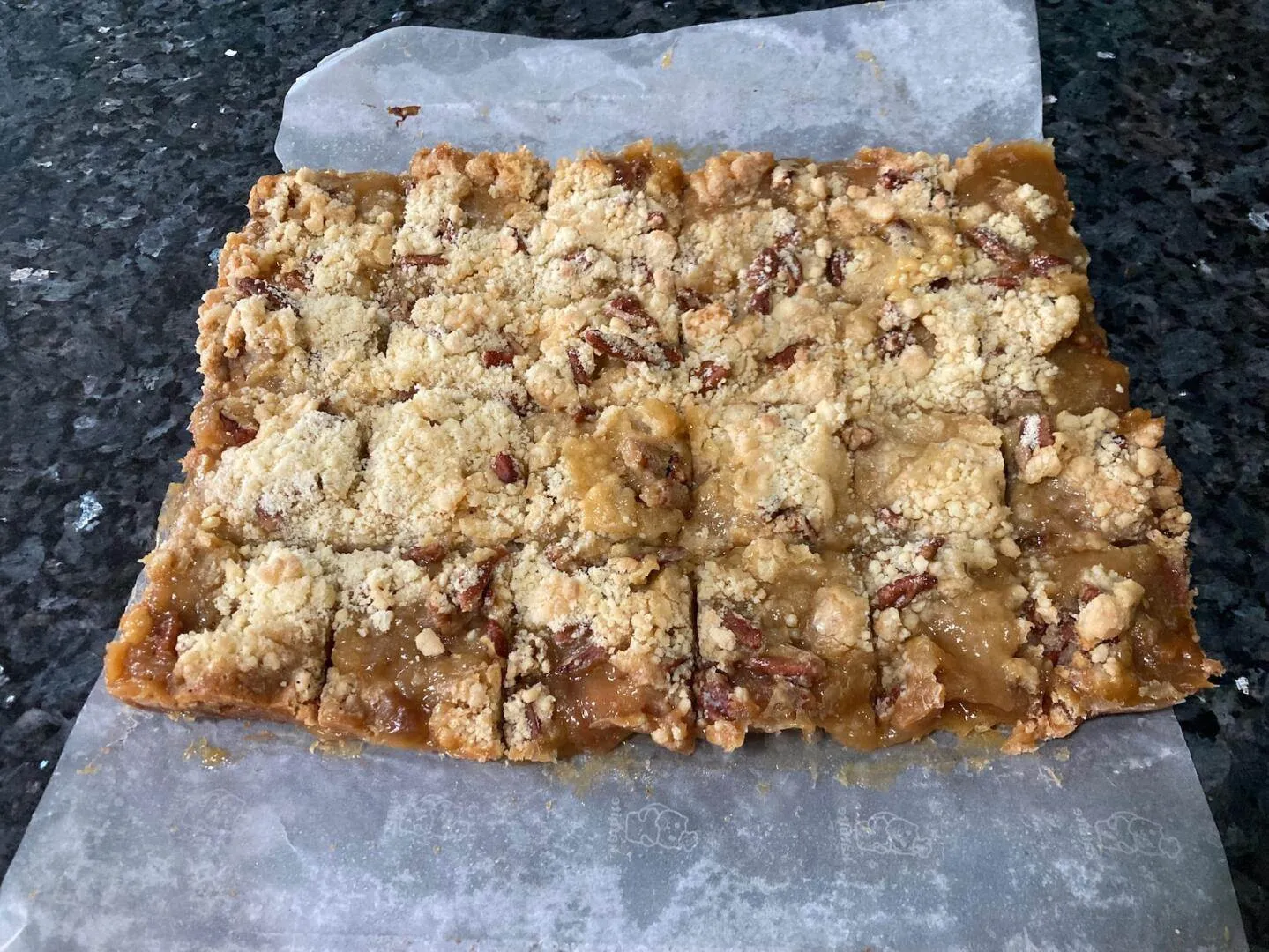 Easy Bananas Foster Bars Out of the Box Baking