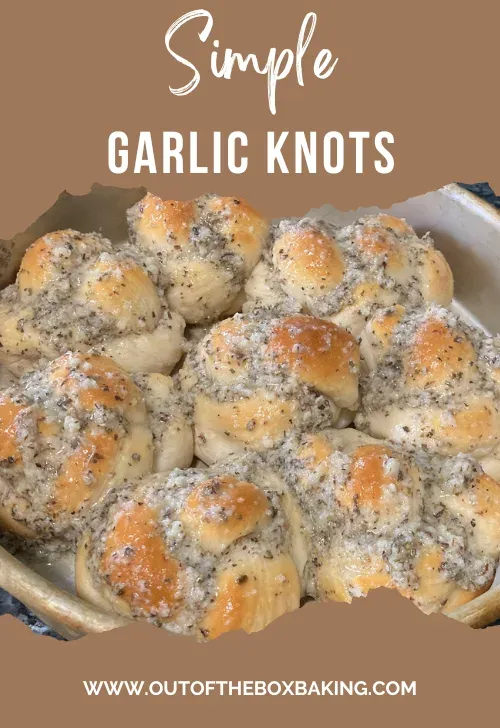 Simple Garlic Knots from Out of the Box Baking